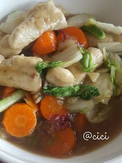 Foto resep Cap Cay Sayur Dengan Otak-Otak Ikan