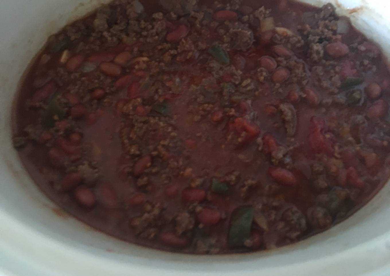 Recipe of Homemade Chilli