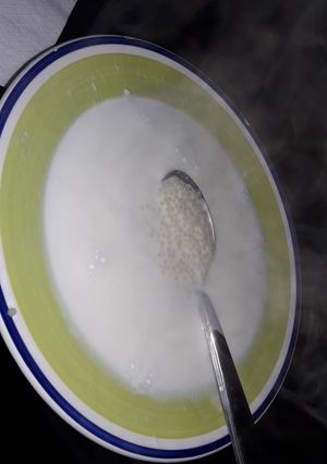 صورة لوصفة محمصة بالحليب 😋😋