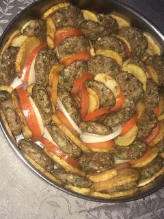 صورة لوصفة كفتة بالبندورة