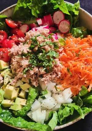 Une photo de Healthy tuna salad 🥗