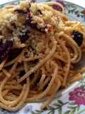 Spaghetti pomodori secchi e mollica