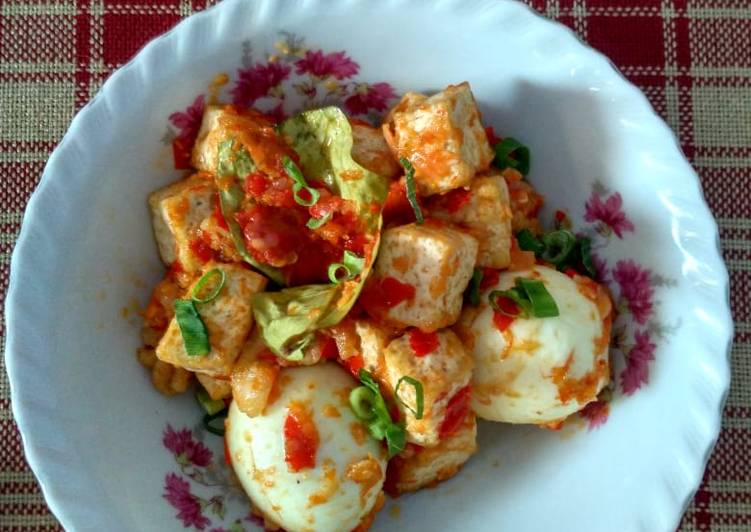 Tahu Telor Balado