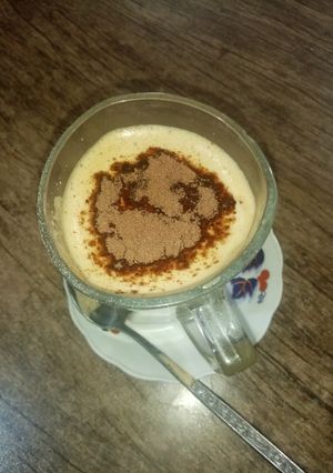 عکسی از دستور کاپوچینو آماده