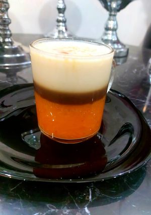 عکسی از دستور نوشیدنی خرمالو