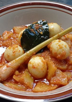 Foto resep 113. Kentang Telur Bumbu Bali