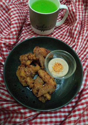 Foto resep Roasted Sesame Fried Chicken