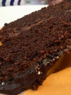 Una foto de Bizcocho de chocolate con aceite de oliva