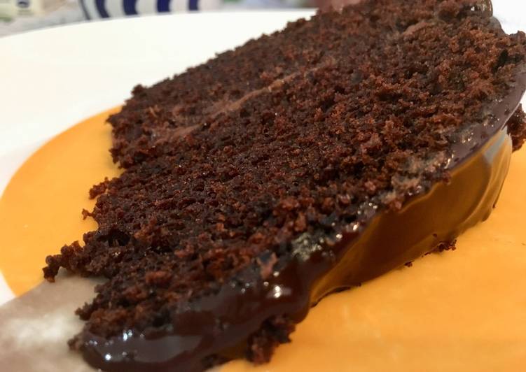 Bizcocho de chocolate con aceite de oliva
