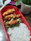 430. Sego Bumbu Kacang Tempe+Bakwan