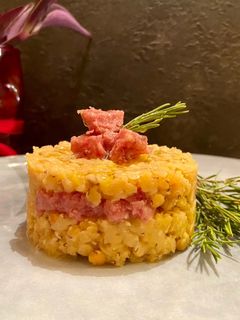 Foto di Cotechino e lenticchie rosse