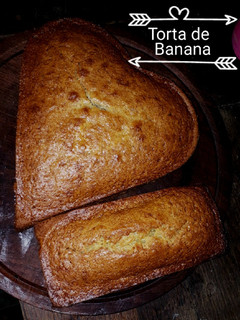 Una foto de Torta de banana