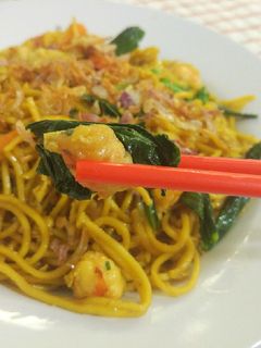 Foto resep Mie goreng udang simple