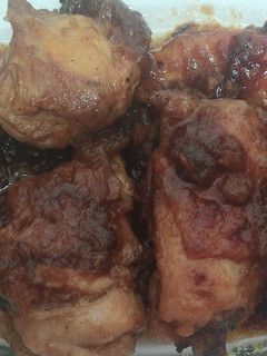 Una foto de Contramuslos de pollo a la miel