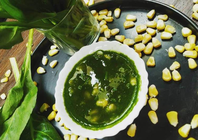 Everyday Fresh Palak Corn Soup