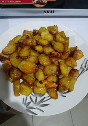 A picture of Oven Baked Potatoes.