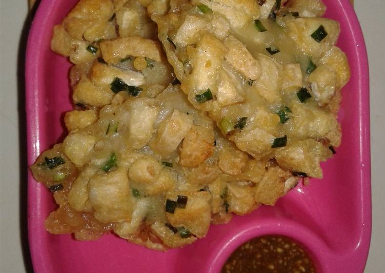 Batagor kriuk saos tidak pedas