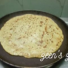 A picture of Cabbage Parathas.