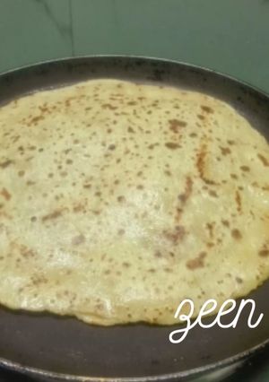 A picture of Cabbage Parathas.