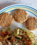 Tortitas de pescado con papa