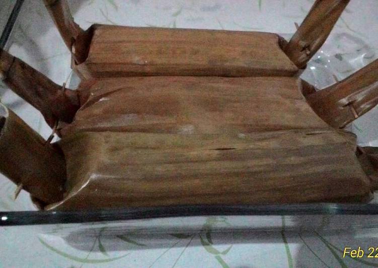 Pepes tahu bumbu ulek tumis, no msg