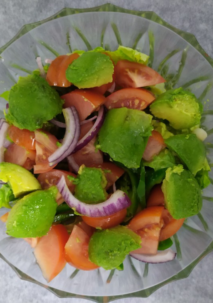 Una foto de Ensalada fresca variada