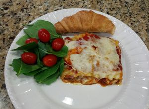 Una foto de Rollos de Lasaña / Lasagna Rolls