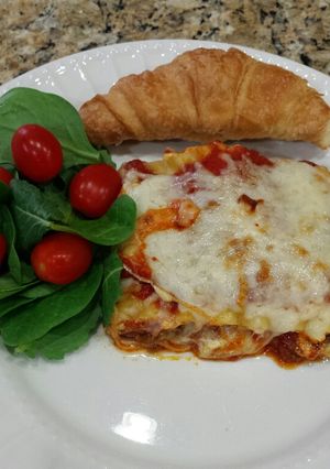 Una foto de Rollos de Lasaña / Lasagna Rolls