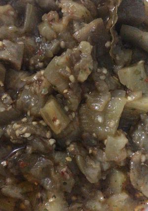Una foto de Berenjenas al escabeche