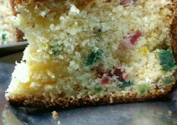 How to Make Homemade Tutti Frutti Cake Without Oven