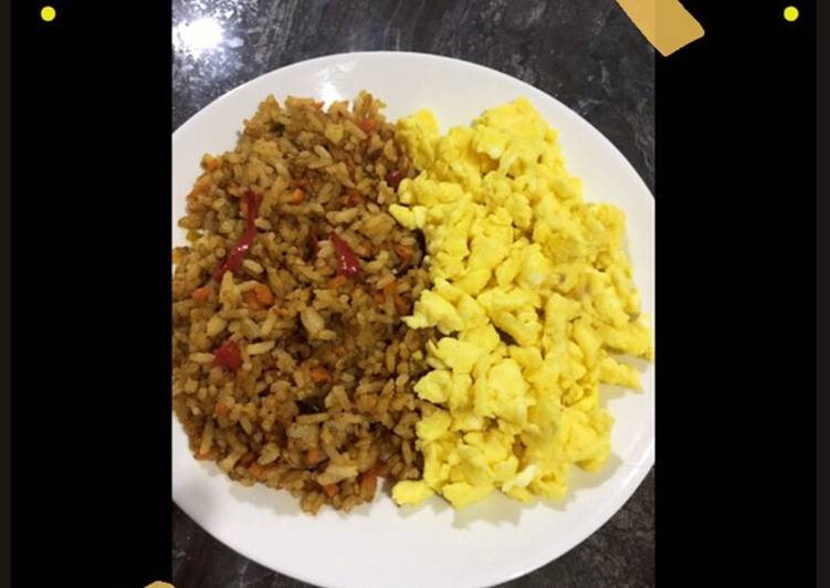 Resep Scrambled Egg + Freshmilk yang bikin betah