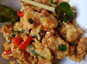 Foto resep Udang cabai garam