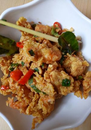 Foto resep Udang cabai garam