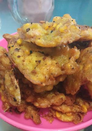 Foto resep Bakwan jagung udang 🌽🍤