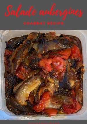 Une photo de Salade aubergine