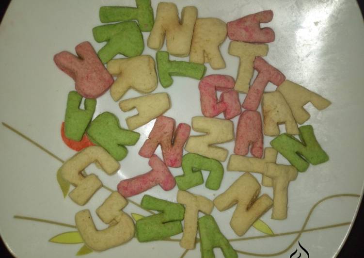 How to Make Any-night-of-the-week Alphabets cookies