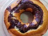 Torta bianca e nera