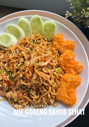 Foto resep Mie Goreng Sayur Sehat