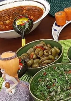 صورة لوصفة زيتون بالغريل مقبلات