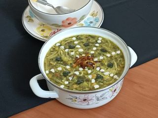 آش کدو سبز