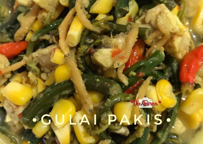 Resep Gulai Pakis, Sempurna