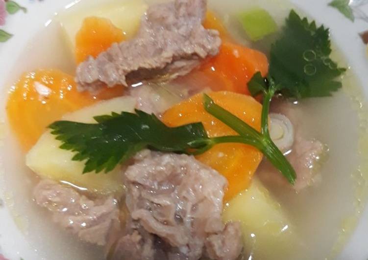 Resep Sop dag.sapi wangi rempah, Sempurna
