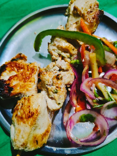 சிக்கன் மலாய் டிக்கா(chicken malai tikka recipe in tamil) செய்முறை முக்கிய புகைப்படம்
