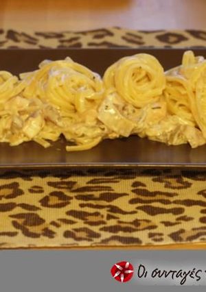 Φωτογραφία της συνταγής Linguini με σολωμό και κρέμα γάλακτος