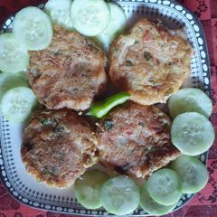 A picture of Teatime Potato🥔Cutlets..