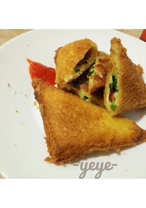 Foto resep Roti tawar goreng isi