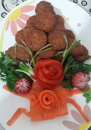 عکسی از دستور فلافل