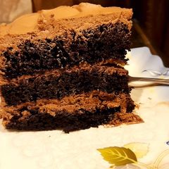 A picture of Chocolate Mousse cake.