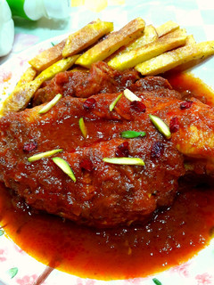 عکسی از دستور خورشت مرغ پرتقالی