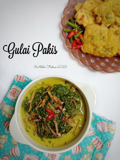 Foto resep Gulai Pakis Teri